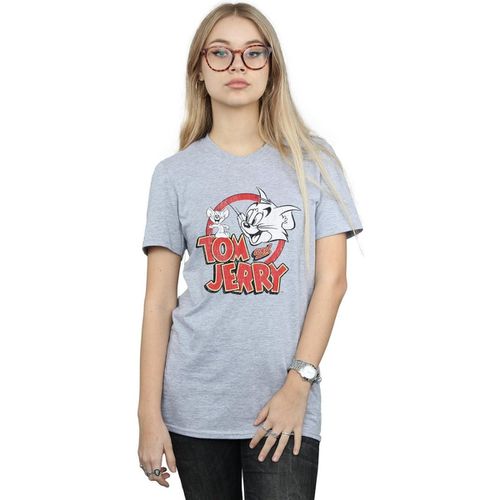 T-shirts a maniche lunghe Distressed Logo - Dessins Animés - Modalova