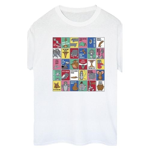 T-shirts a maniche lunghe Grid Squares - Dessins Animés - Modalova