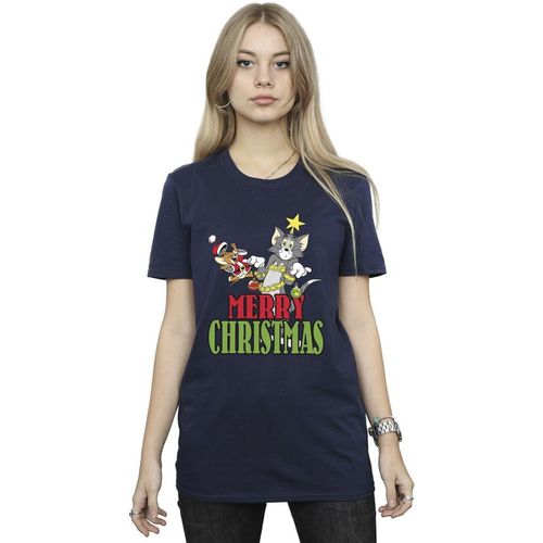 T-shirts a maniche lunghe Merry Christmas Baubles - Dessins Animés - Modalova