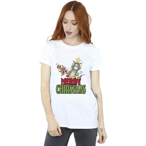 T-shirts a maniche lunghe Merry Christmas Baubles - Dessins Animés - Modalova