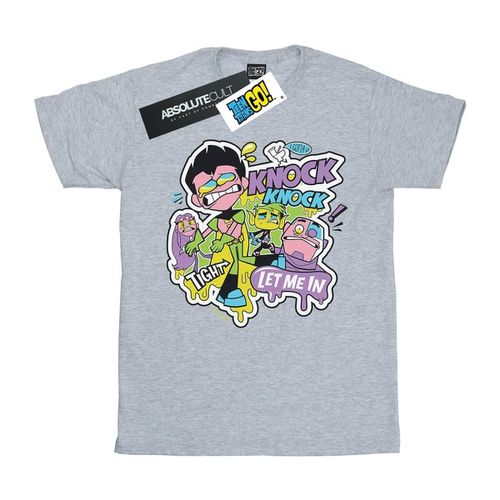 T-shirts a maniche lunghe Teen Titans Go Knock Knock - Dc Comics - Modalova