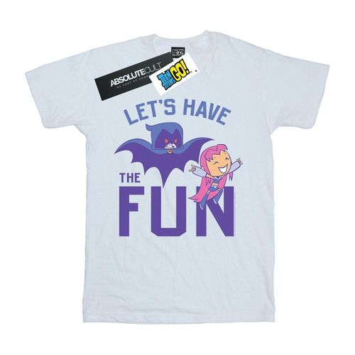 T-shirts a maniche lunghe Teen Titans Go Let's Have The Fun - Dc Comics - Modalova