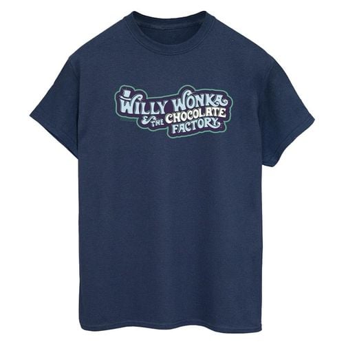 T-shirts a maniche lunghe Chocolate Factory Logo - Willy Wonka - Modalova