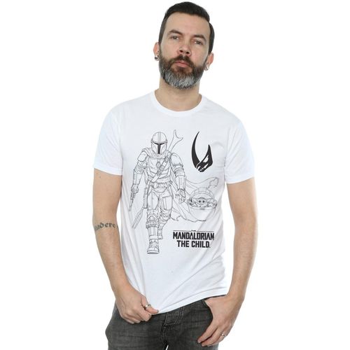 T-shirts a maniche lunghe The Mandalorian Clan Of Two - Disney - Modalova