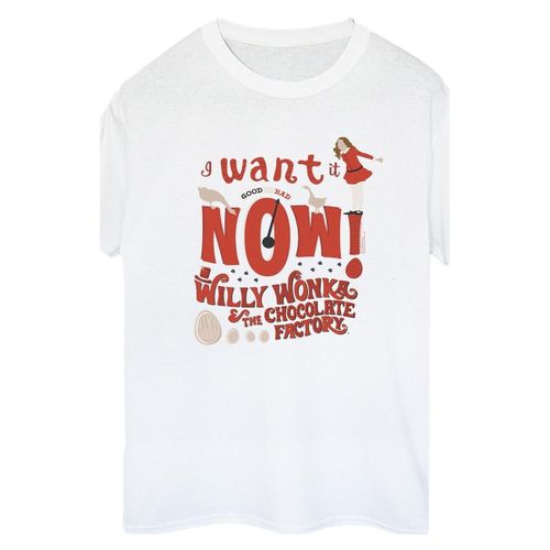 T-shirts a maniche lunghe Verruca Salt I Want It Now - Willy Wonka - Modalova