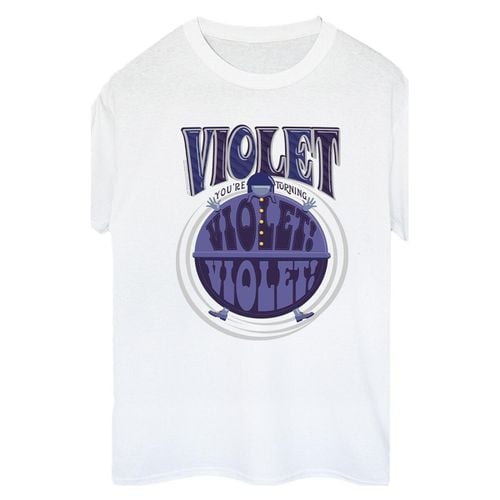 T-shirts a maniche lunghe Violet Turning Violet - Willy Wonka - Modalova