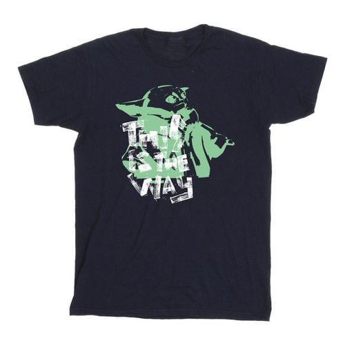 T-shirts a maniche lunghe The Mandalorian This Is The Way - Disney - Modalova