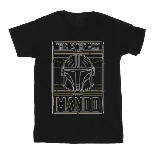 T-shirts a maniche lunghe The Mandalorian The Way - Disney - Modalova