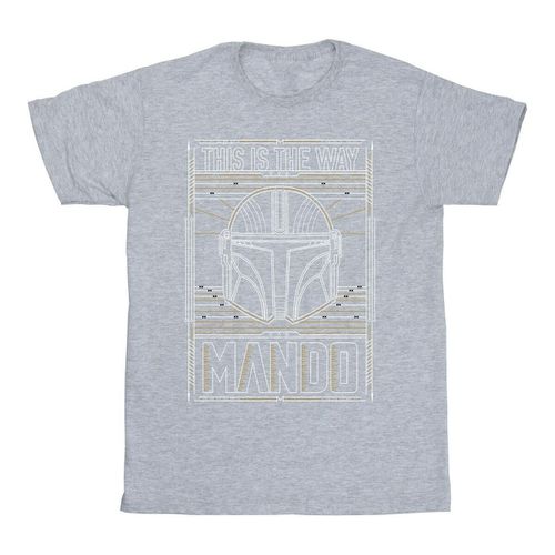 T-shirts a maniche lunghe The Mandalorian The Way - Disney - Modalova