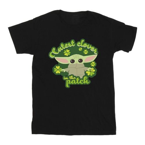 T-shirts a maniche lunghe The Mandalorian St Patrick's Day Cutest Clover - Disney - Modalova