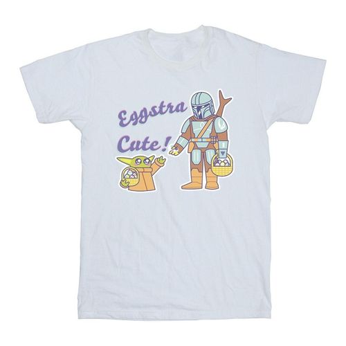 T-shirts a maniche lunghe The Mandalorian Eggstra Cute - Disney - Modalova