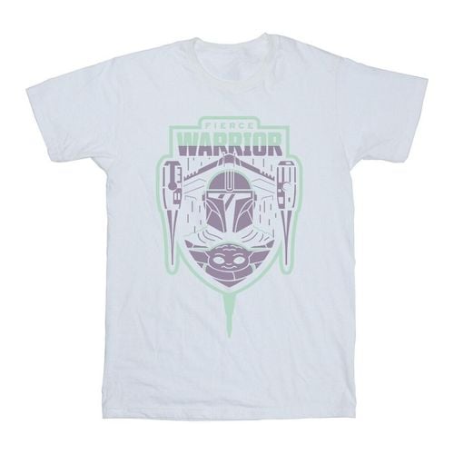 T-shirts a maniche lunghe The Mandalorian Fierce Warrior - Disney - Modalova