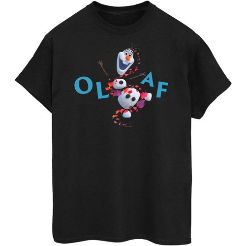 T-shirts a maniche lunghe Frozen 2 Olaf Leaf Jump - Disney - Modalova