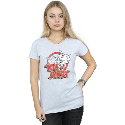 T-shirts a maniche lunghe Distressed Logo - Dessins Animés - Modalova