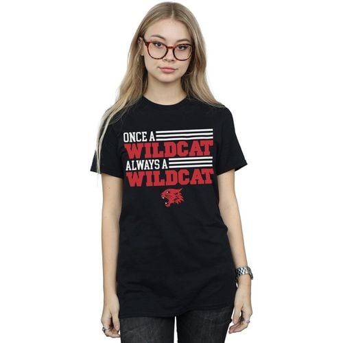 T-shirts a maniche lunghe High School Musical The Musical Once A Wildcat - Disney - Modalova