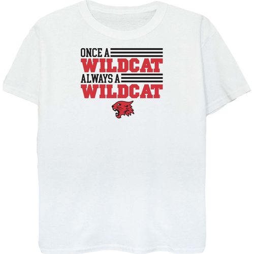 T-shirts a maniche lunghe High School Musical The Musical Once A Wildcat - Disney - Modalova