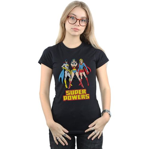 T-shirts a maniche lunghe Super Power - Dc Comics - Modalova