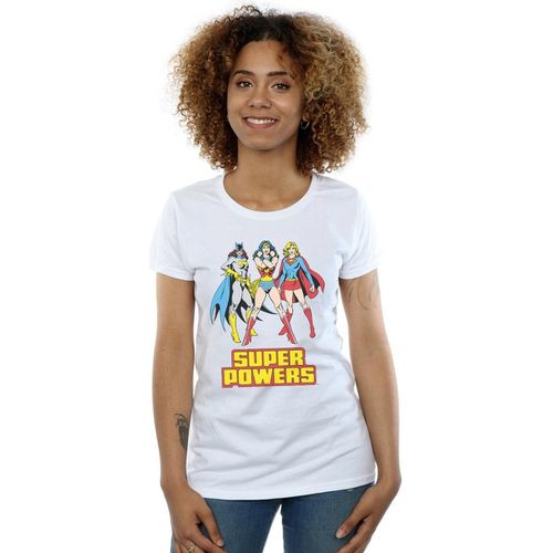 T-shirts a maniche lunghe Super Power - Dc Comics - Modalova