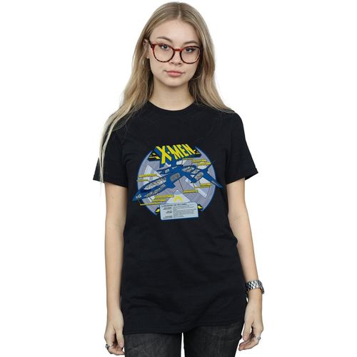 T-shirts a maniche lunghe X-Men X-Jet Breakdown - Marvel - Modalova