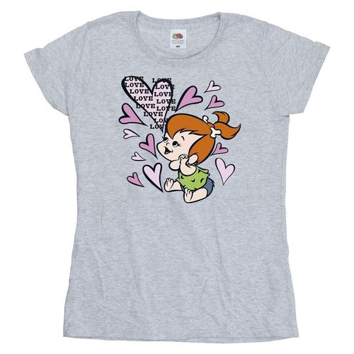 T-shirts a maniche lunghe Love Love Love - The Flintstones - Modalova