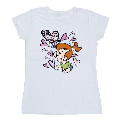 T-shirts a maniche lunghe Love Love Love - The Flintstones - Modalova