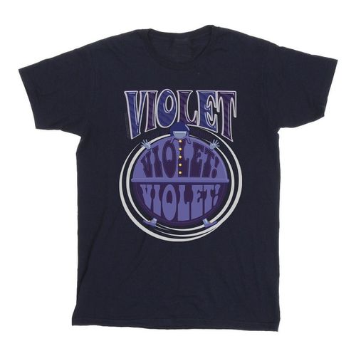 T-shirts a maniche lunghe Violet Turning Violet - Willy Wonka - Modalova