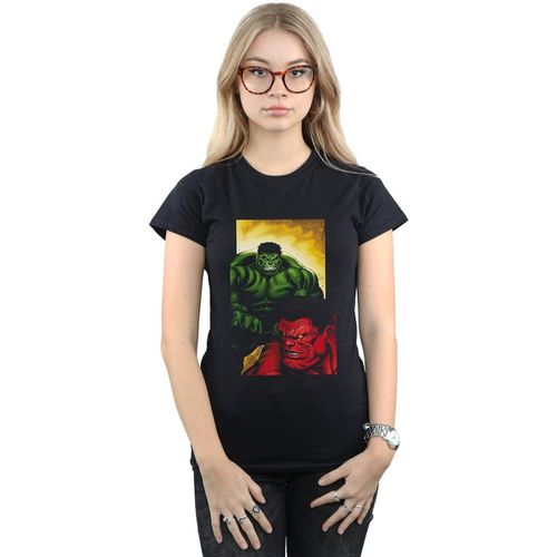 T-shirts a maniche lunghe Red Vs Green - Marvel - Modalova