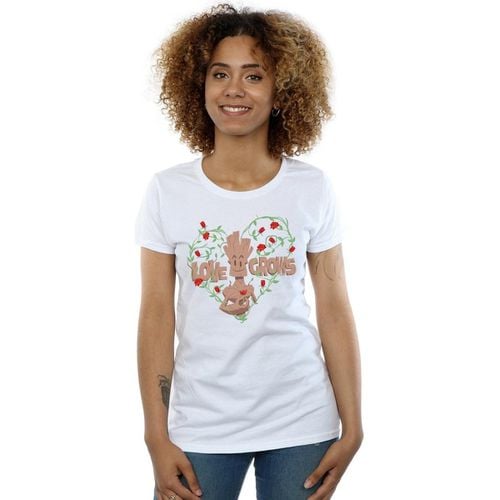 T-shirts a maniche lunghe Love Grows - Marvel - Modalova