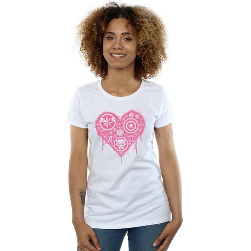 T-shirts a maniche lunghe I Heart Avengers - Marvel - Modalova