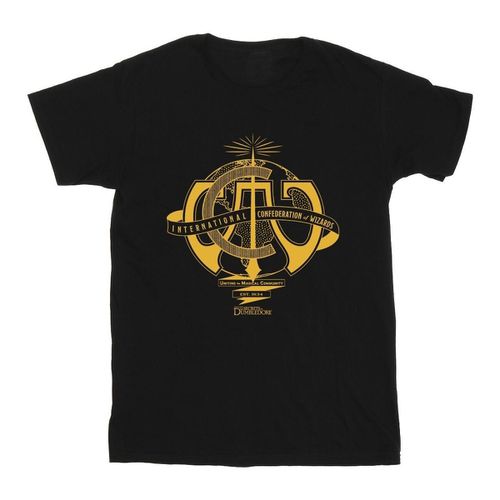 T-shirts a maniche lunghe International Confederation Of Wizards - Fantastic Beasts: The Secrets Of - Modalova