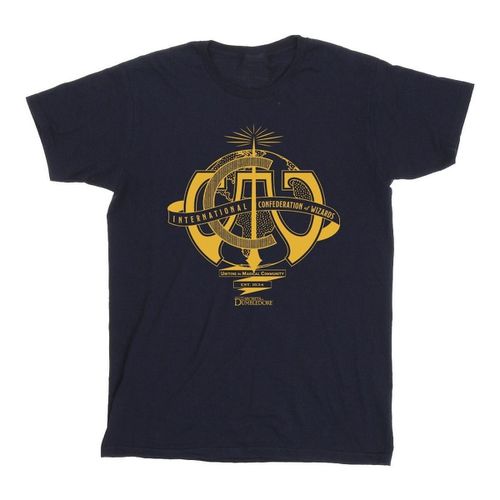 T-shirts a maniche lunghe International Confederation Of Wizards - Fantastic Beasts: The Secrets Of - Modalova