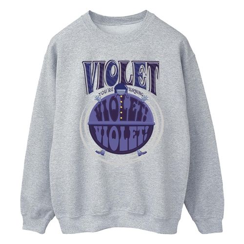 Felpa Violet Turning Violet - Willy Wonka - Modalova