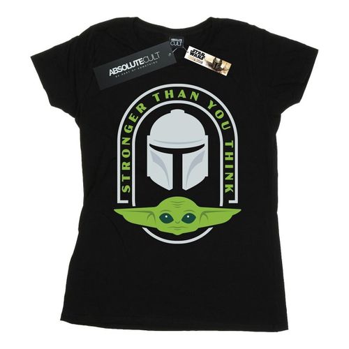 T-shirts a maniche lunghe The Mandalorian Stronger Than You Think - Disney - Modalova