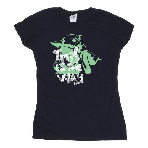 T-shirts a maniche lunghe The Mandalorian This Is The Way - Disney - Modalova