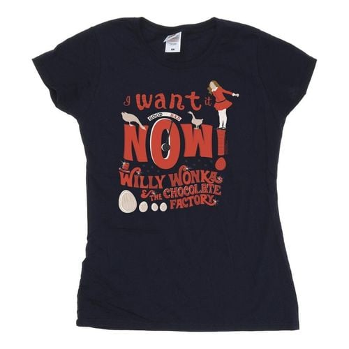 T-shirts a maniche lunghe Verruca Salt I Want It Now - Willy Wonka - Modalova