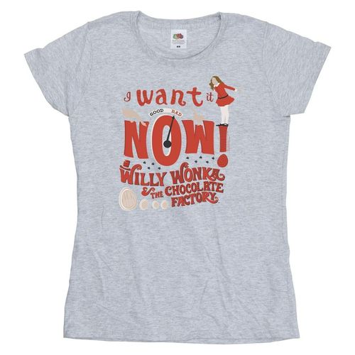 T-shirts a maniche lunghe Verruca Salt I Want It Now - Willy Wonka - Modalova