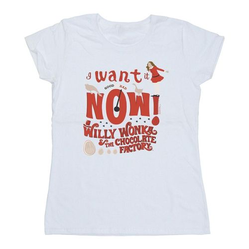 T-shirts a maniche lunghe Verruca Salt I Want It Now - Willy Wonka - Modalova