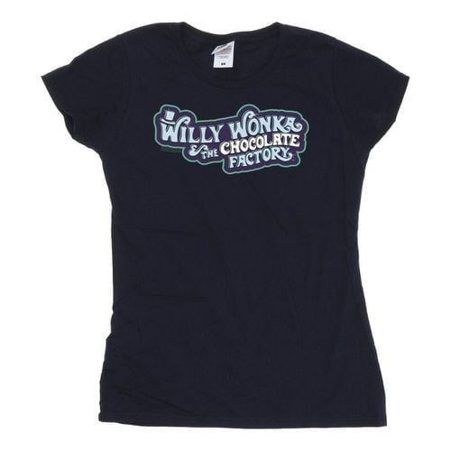 T-shirts a maniche lunghe Chocolate Factory Logo - Willy Wonka - Modalova