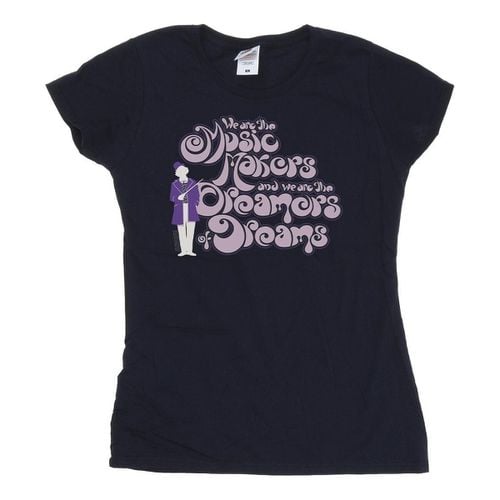 T-shirts a maniche lunghe Dreamers Text - Willy Wonka - Modalova