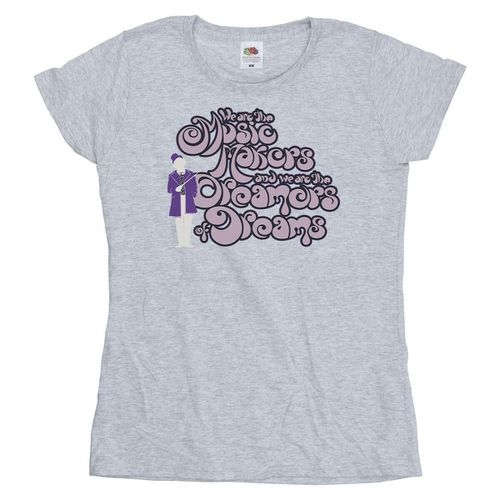 T-shirts a maniche lunghe Dreamers Text - Willy Wonka - Modalova