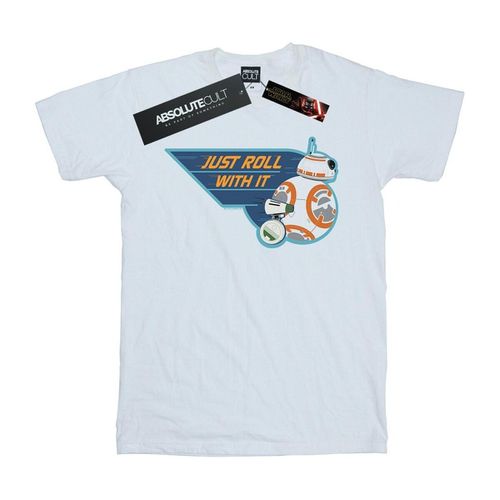 T-shirts a maniche lunghe Just Roll With It - Star Wars: The Rise Of Skywalker - Modalova