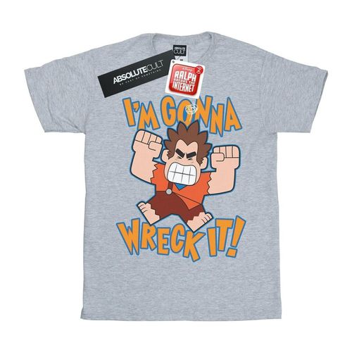 T-shirts a maniche lunghe Wreck It Ralph I'm Gonna Wreck It - Disney - Modalova