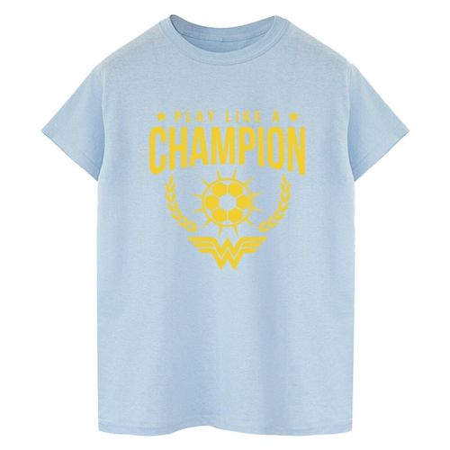 T-shirts a maniche lunghe Play Like A Champion - Dc Comics - Modalova