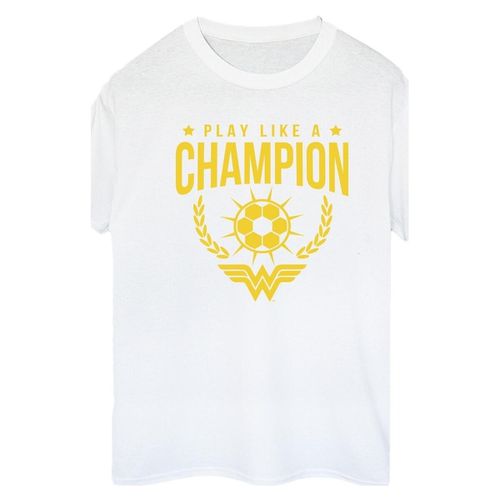 T-shirts a maniche lunghe Play Like A Champion - Dc Comics - Modalova