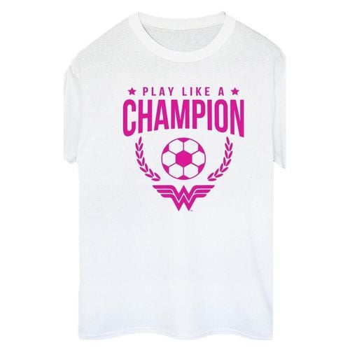 T-shirts a maniche lunghe Play Like A Champion - Dc Comics - Modalova