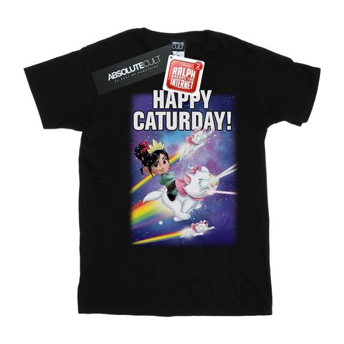 T-shirts a maniche lunghe Wreck It Ralph Happy Caturday - Disney - Modalova