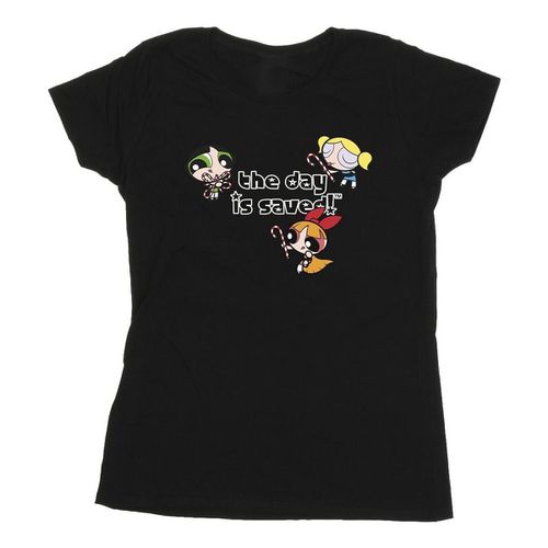 T-shirts a maniche lunghe Girls The Day Is Saved - The Powerpuff Girls - Modalova