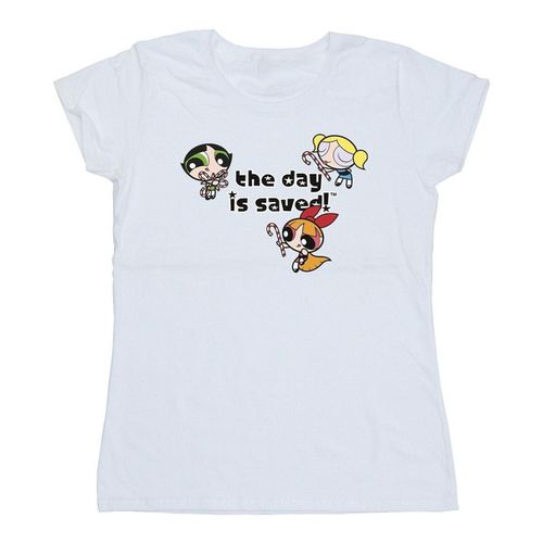 T-shirts a maniche lunghe Girls The Day Is Saved - The Powerpuff Girls - Modalova