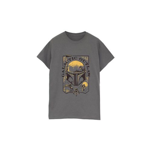 T-shirts a maniche lunghe Galactic Outlaw - Star Wars: The Book Of Boba Fett - Modalova