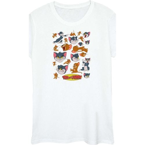 T-shirts a maniche lunghe Many Faces - Dessins Animés - Modalova